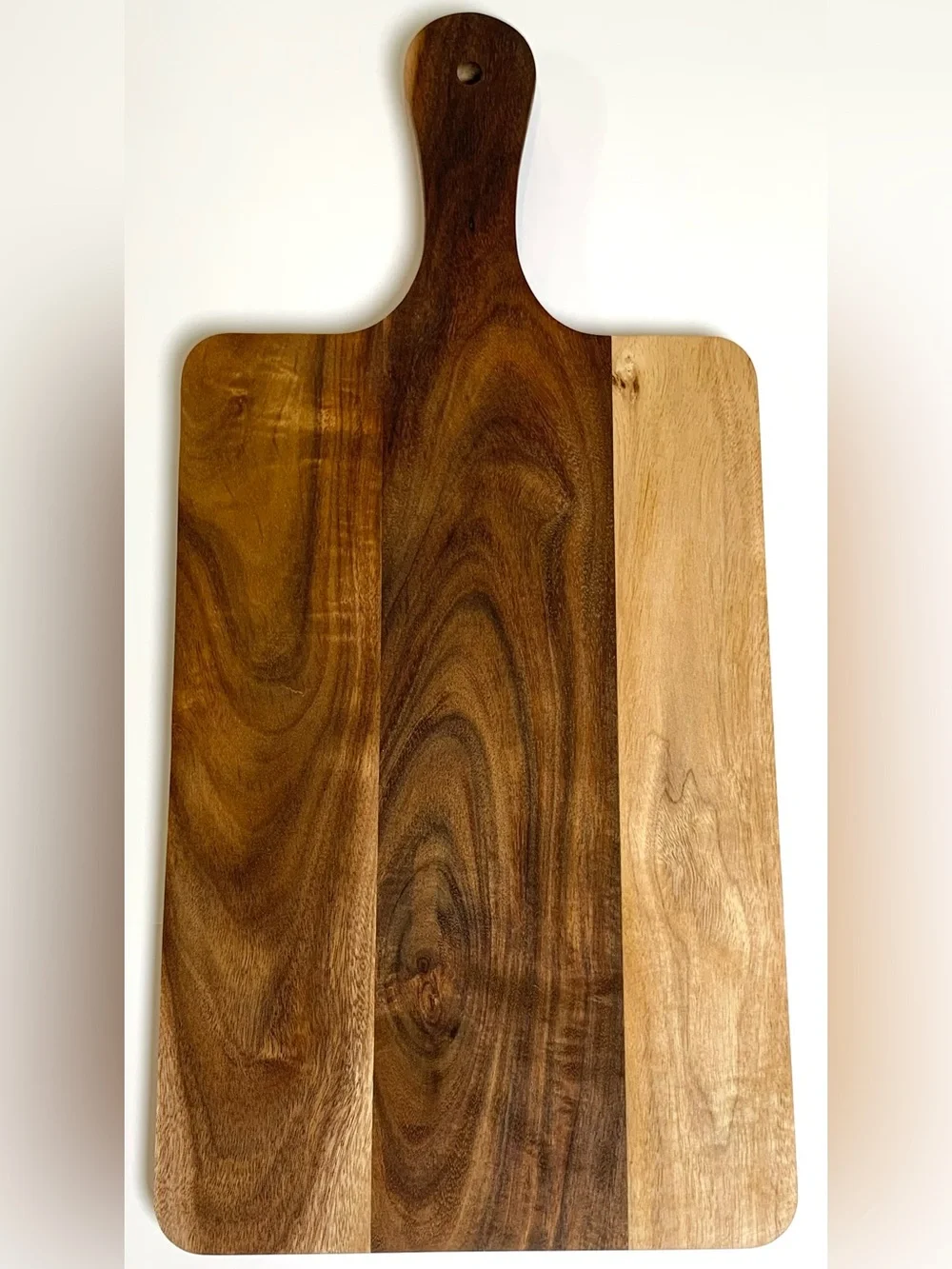 HTB Acacia Wood Charcuterie Serving Board Happy Everyday Cheese Cutting Board